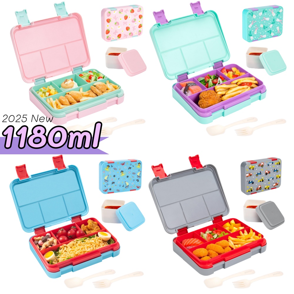 Meal Prep Or Prep Meal - Fiambrera Bento con patrón de dibujos