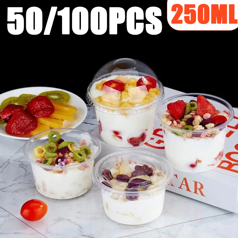 Tazas de pudín de plástico des - Sauce Dipping Cup reseña y precio