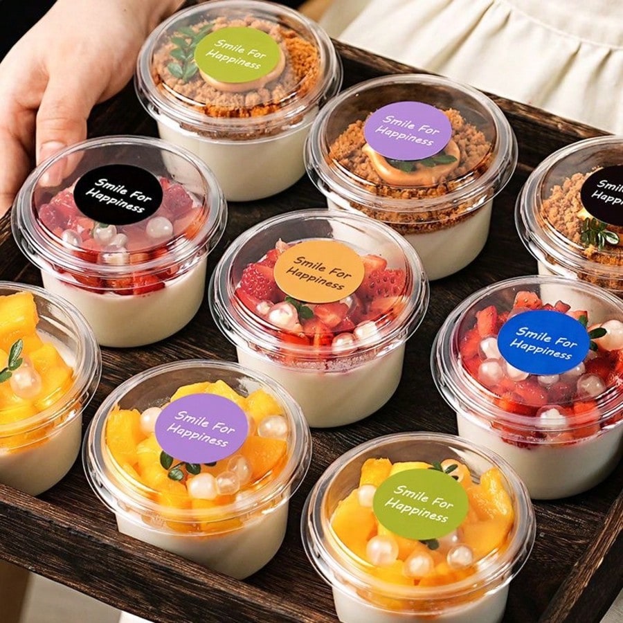 Tazas de pudín de plástico des - Sauce Dipping Cup reseña y precio