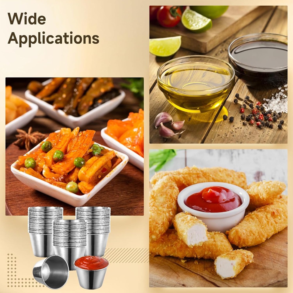 J1UL1N, 60 unidades de recipie - Sauce Dipping Cup reseña y precio