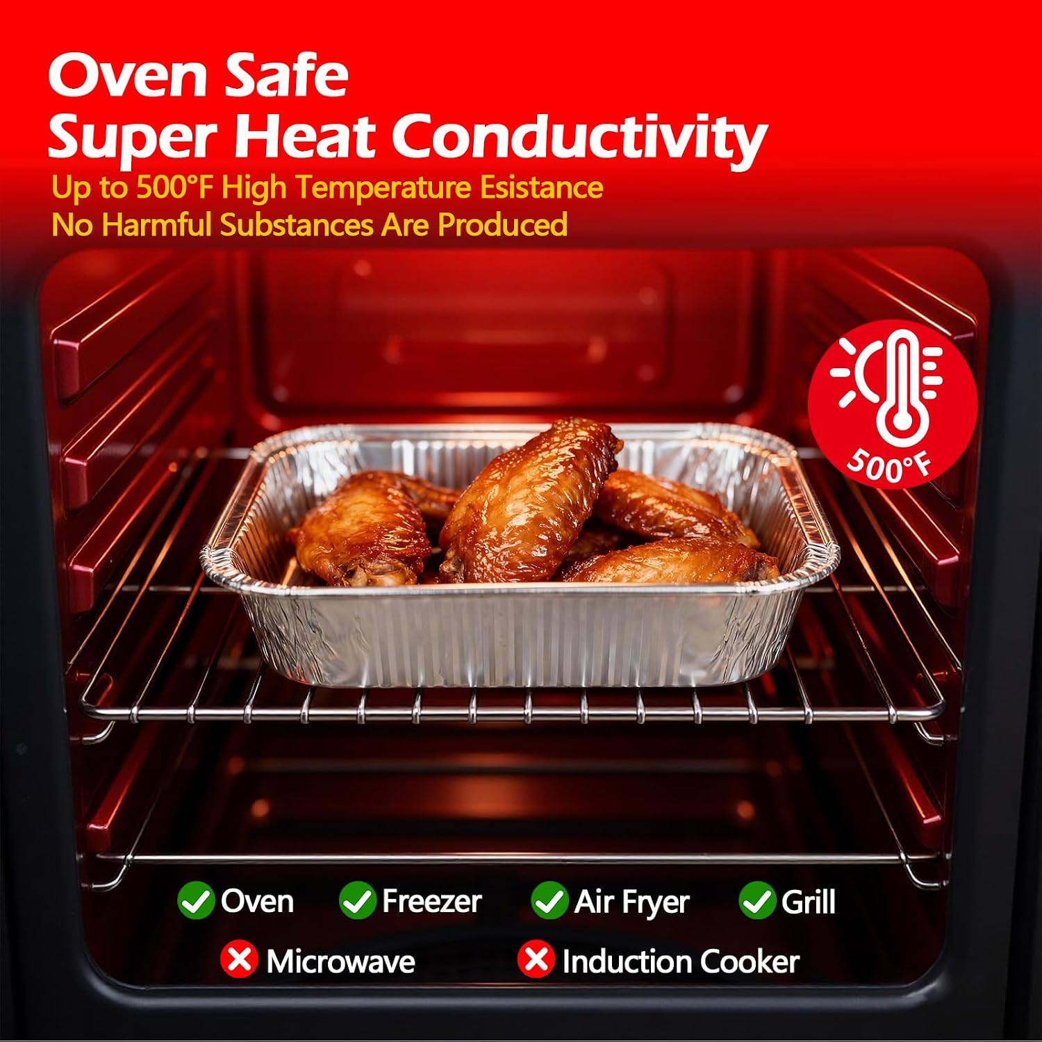 Bandejas de papel de aluminio  - Meal Prep Or Prep Meal reseña y precio