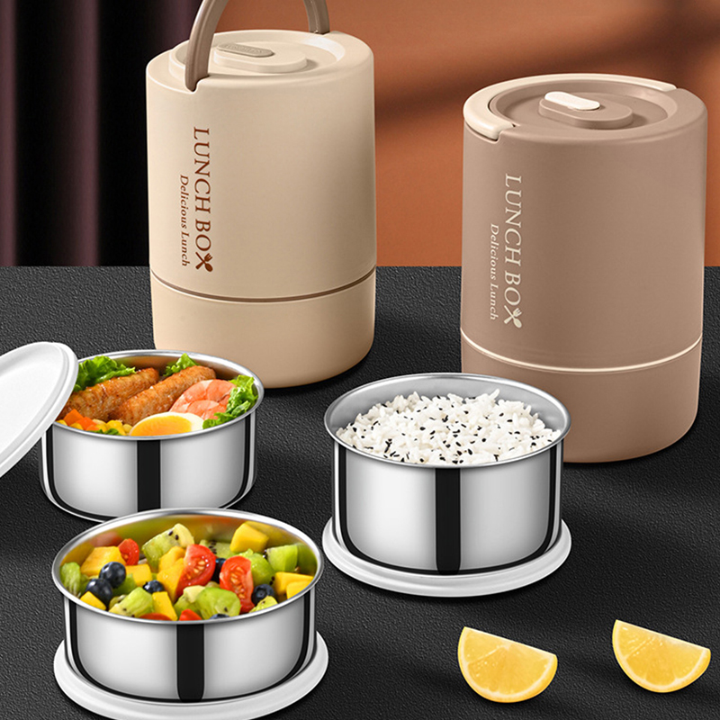Juego de 4 recipientes portáti - Meal Prep Bowl reseña y precio
