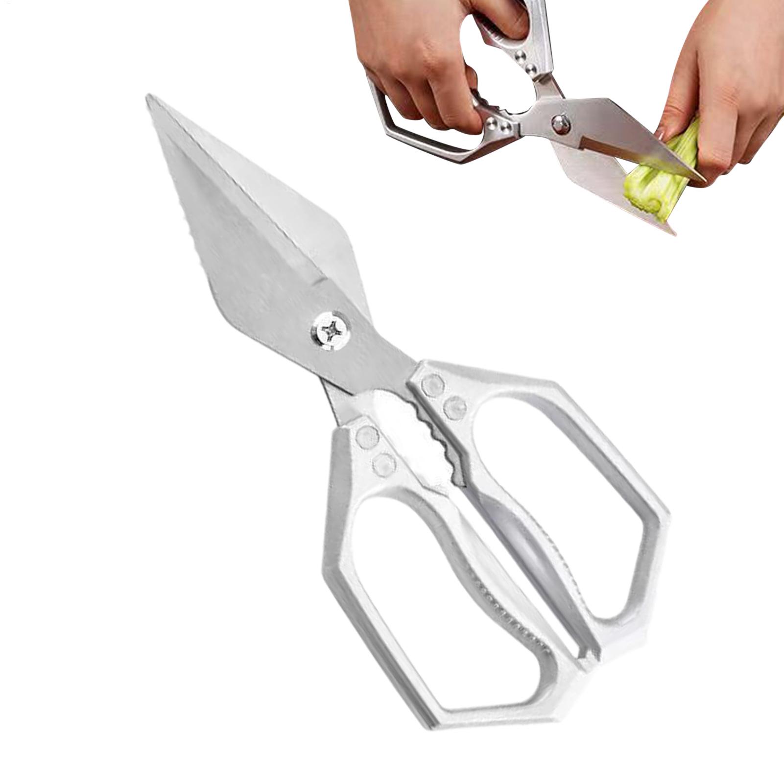 Tijeras de cocina de acero ino - Meal Prep Kitchen reseña y precio