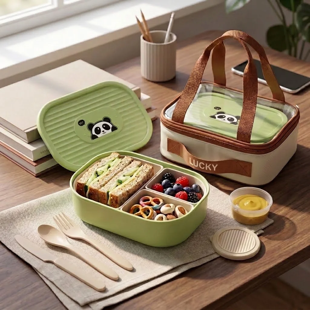 Lonchera infantil tipo bento c - Meal Prep Or Prep Meal reseña y precio