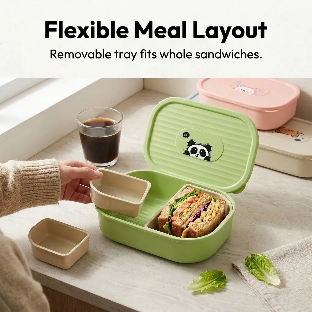 Lonchera infantil tipo bento c - Meal Prep Or Prep Meal reseña y precio