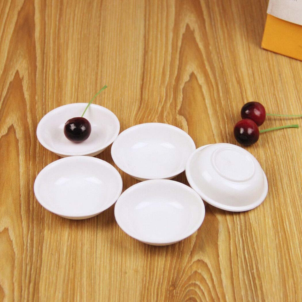 Platos de plástico blanco para - Sauce Dipping Cup reseña y precio