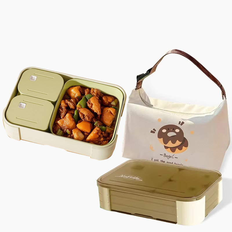 Juego de fiambrera Bento con m - Meal Prep Or Prep Meal reseña y precio
